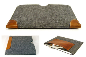 reMarkable Paper Pro (2024) felt sleeve case with premium leather accent